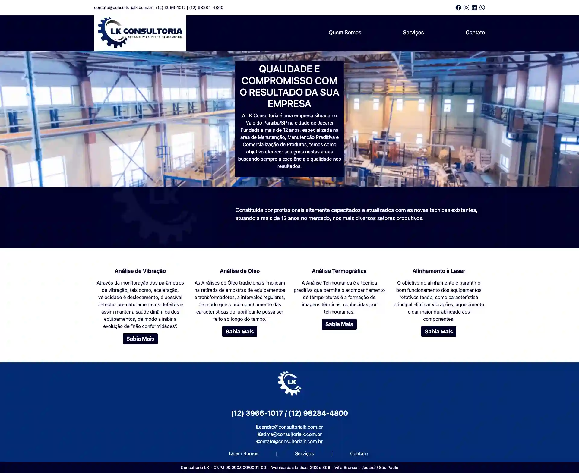 Site LK Consultoria